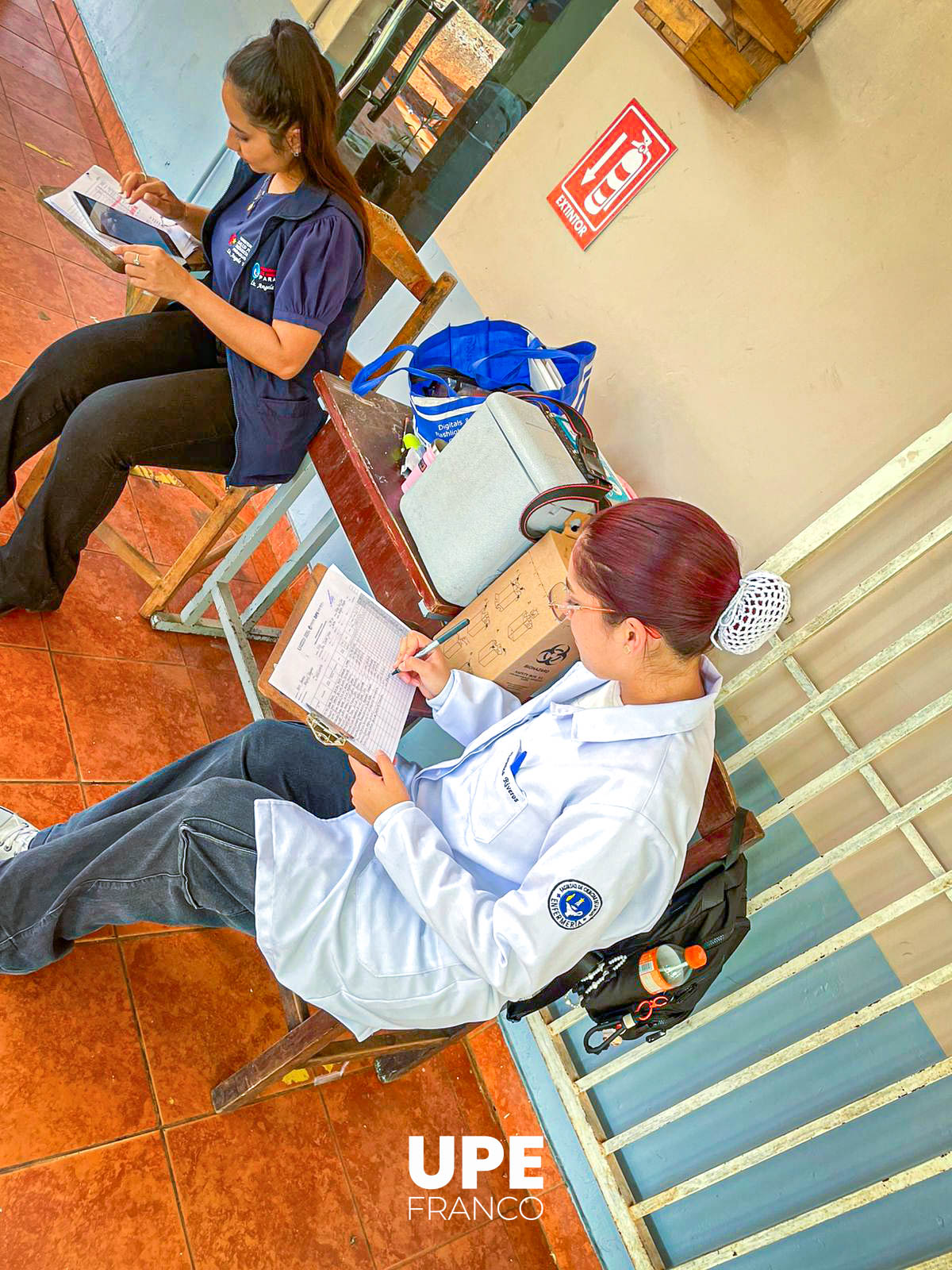 Estudiantes de Enfermería UPE realizan Prácticas Profesionales en el Hospital Distrital de Pdte. Franco